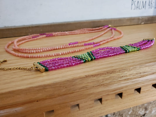 .SUMAK - Bracelet & Necklace Set