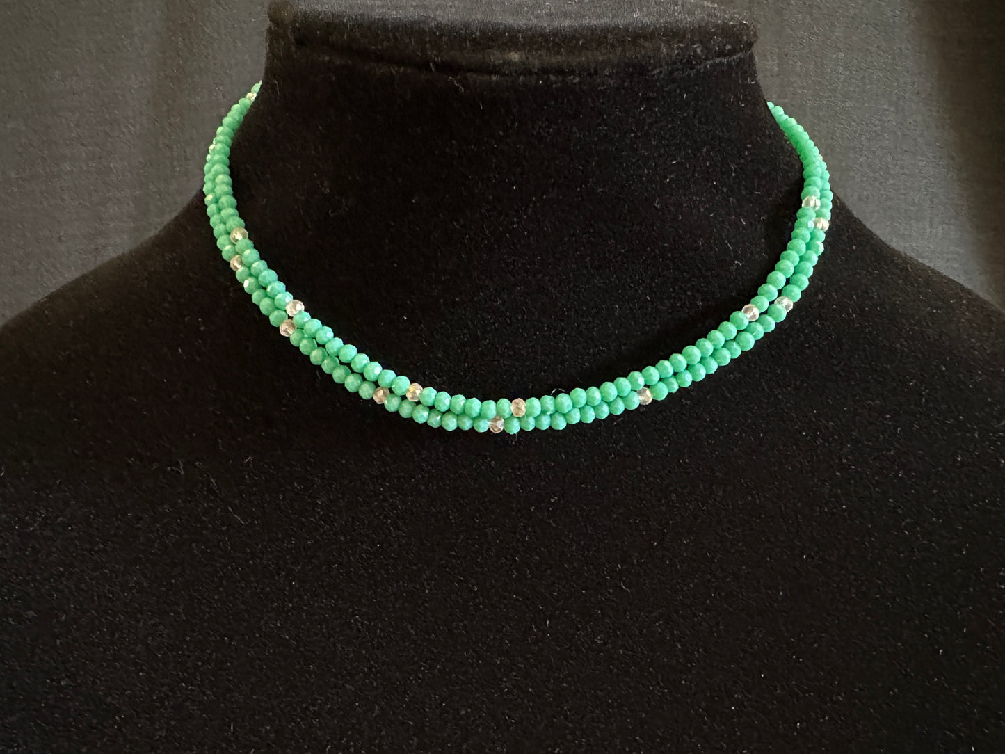 Turquoise 2-strand SUMAK WALLKA