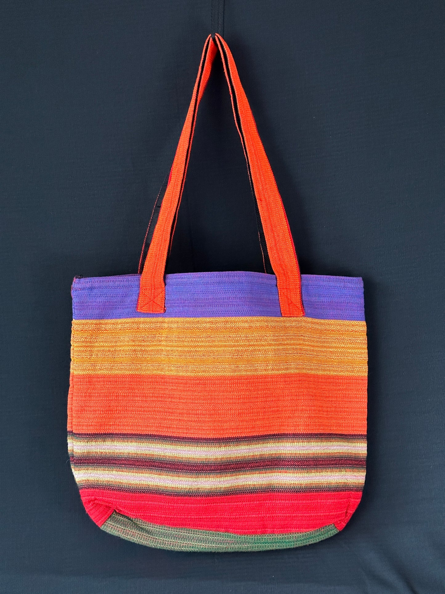 Striped Tote Bag