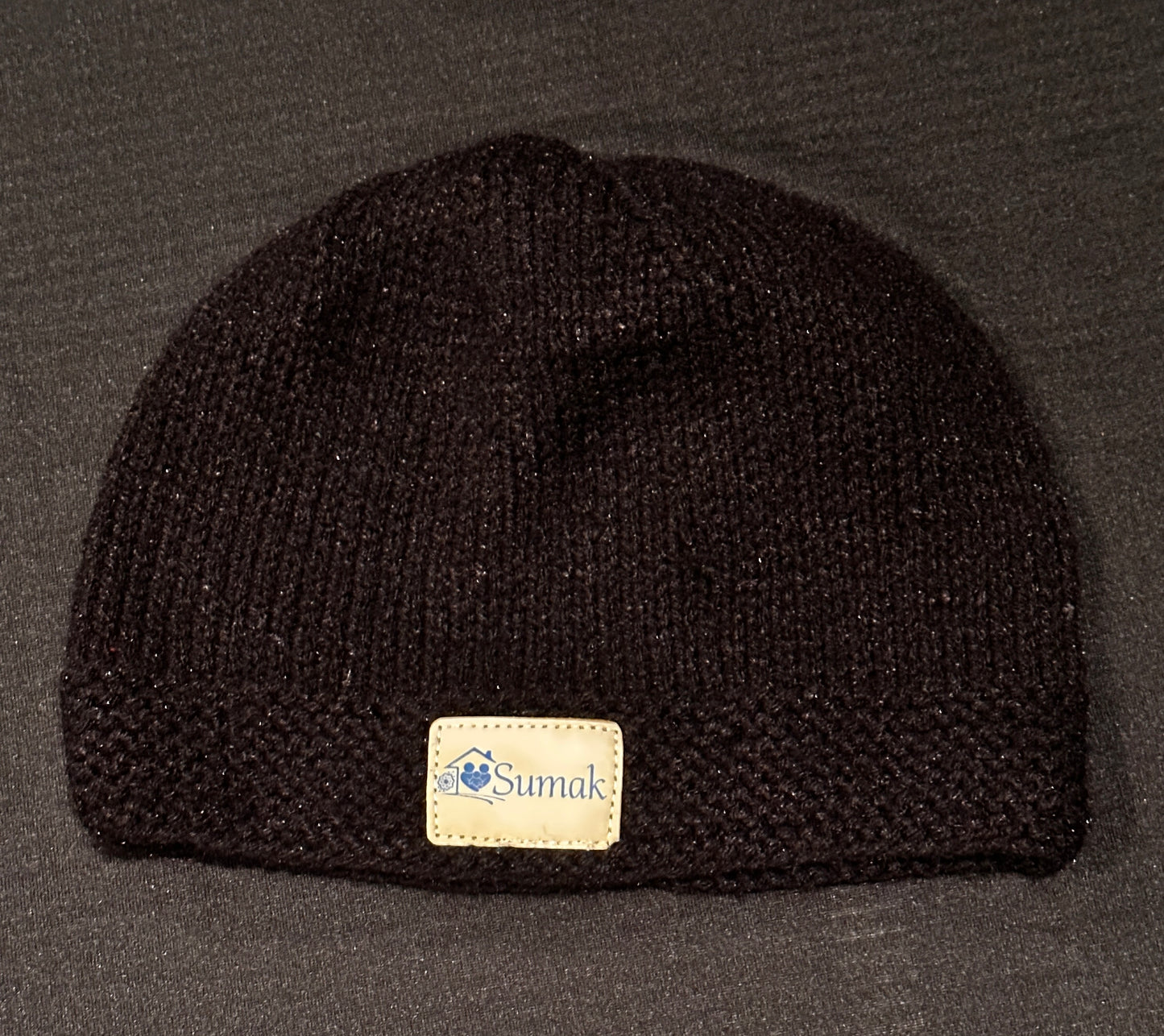 Black Stocking Hat with Sumak Logo