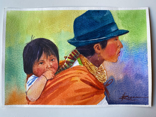 Indigenous Ecuadorian Painting