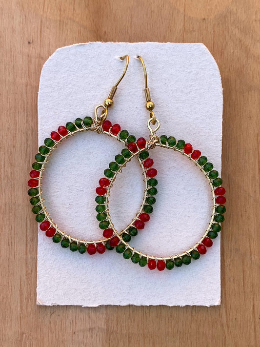 SUMAK Christmas Earrings