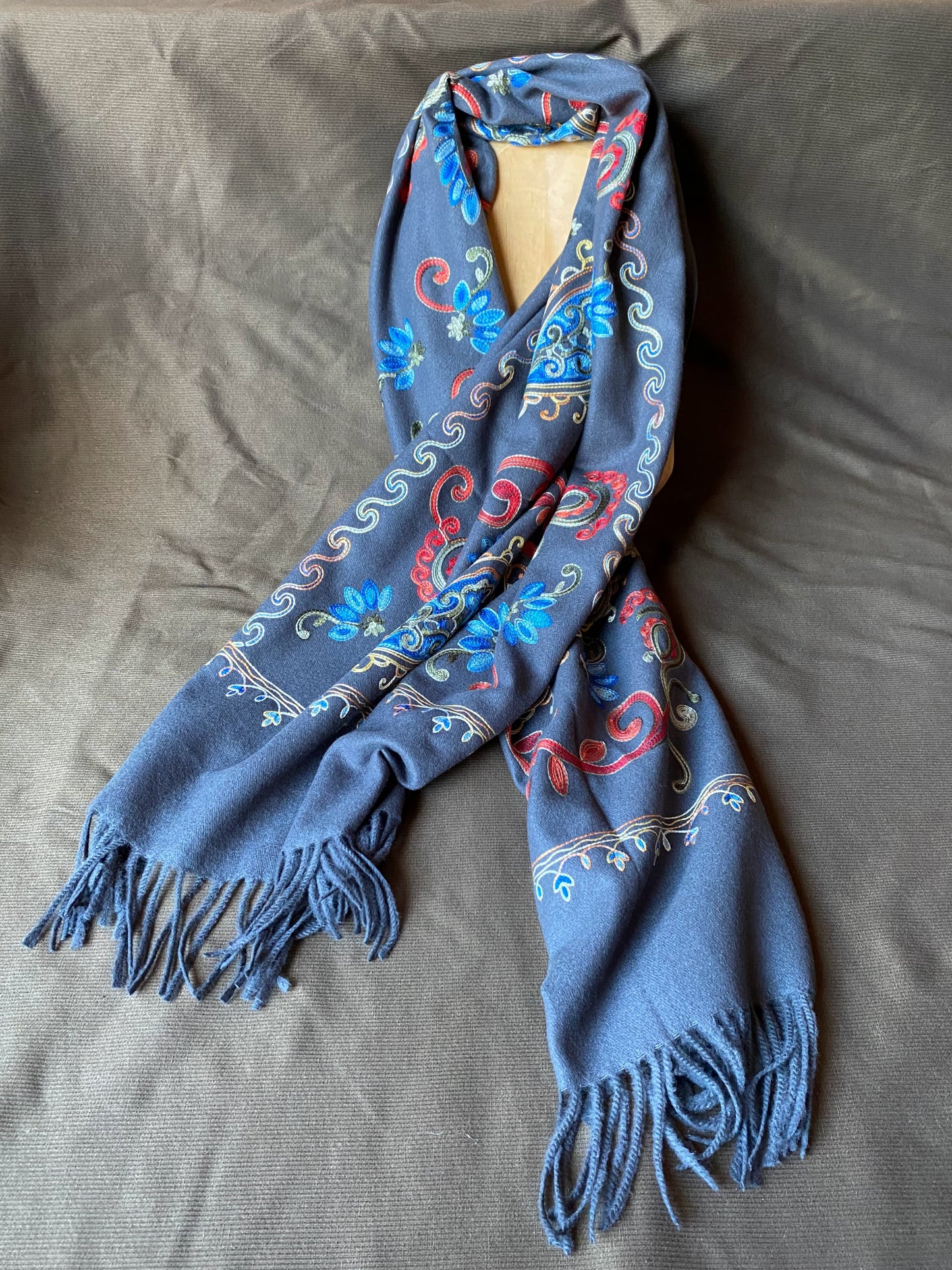 Embroidered Scarf