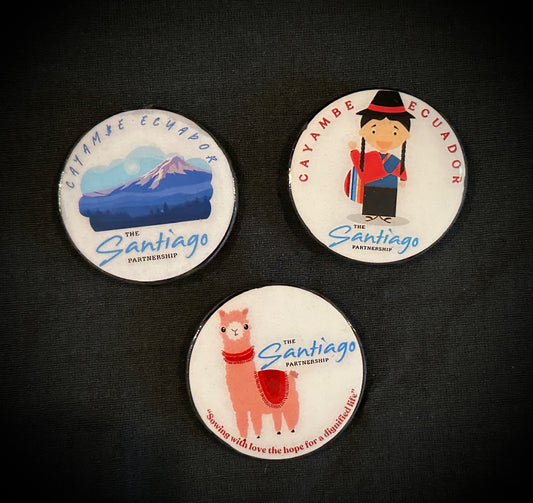 Santiago Partnership Magnets-Llama